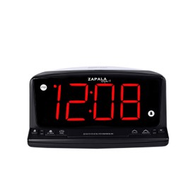 ZAPALA expert Jumbo LED Digital Alarm Clock – Simple Operation - Easy to See Large Numbers, Built in Night Light, Loud Beep Alarm with Snooze, Bright Big Red Digit Display, Dimmer Control