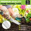 WORKPRO Hand Weeder Puller, 5-in-1 Stainless Steel Garden Trowel with
