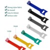 70 Pcs Reusable Cable Ties, Straps Cable Ties, Hook and