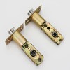 3PCS Adjustable Deadlatch 2-3/8'' or 2-3/4'', Keyed Entry Door Lock