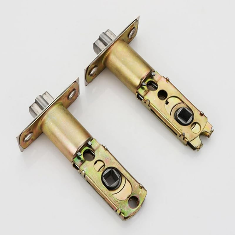 3PCS Adjustable Deadlatch 2-3/8'' or 2-3/4'', Keyed Entry Door Lock