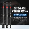 TOPEX 13Pcs Drill Socket Adapter Set, Heavy Duty Impact Grade
