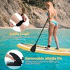 GYMAX Paddle Board, 9.8’/10’/11’ x 6” Inflatable Stand Up Paddle