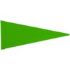 2 pk. Neon Green Pennant 1/4"-5/16" Sleeve Replacement Safety Flag
