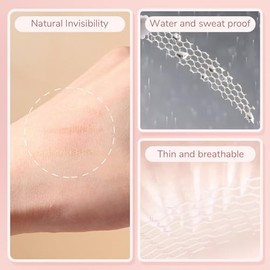  2025 New Glue-Free Ultra Natural Invisible Double Eyelid Sticker, Waterproof Invisible Eyelid Tape for Hooded Eyes, Invisible Eyelid Lifter Strips for Women Girls (L: 3 * 0.6cm)