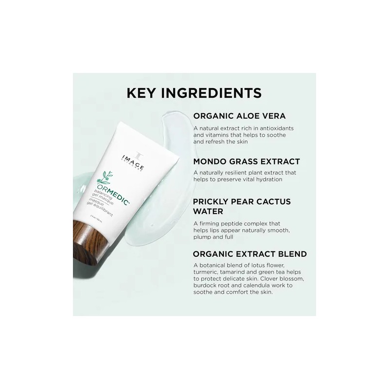 Image Skincare, Ormedic Mascarilla De Gel Equilibrante, Ayud