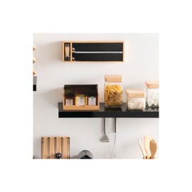 5five - Tea Caddy with 6 Compartments "Black Bamboo"