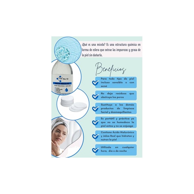 ACMA BEAUTY 18 – Agua Micelar para Todo Tipo de