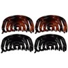 3.75 inch Concentric Circles Jaw Clip Design - Set of