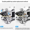 Double Paddle Key Socket Replacement - CW Key Automatic Stainless