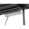 Monoprice Under Desk Cable Tray - Steel with Power Supply