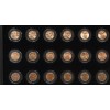 Lincoln 50 LINCOLN PENNY COINS (NOT INCLUDED) WALL DISPLAY PICTURE