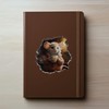 Coffee Lover Mouse Wall Hole Decal - Mouse Wall Sticker