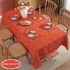 SASTYBALE Fall Tablecloth for Rectangle Tables, Jacquard Heavy Duty &