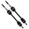 Caltric Front CV Joint Axle For Kawasaki Mule 610 KAF400