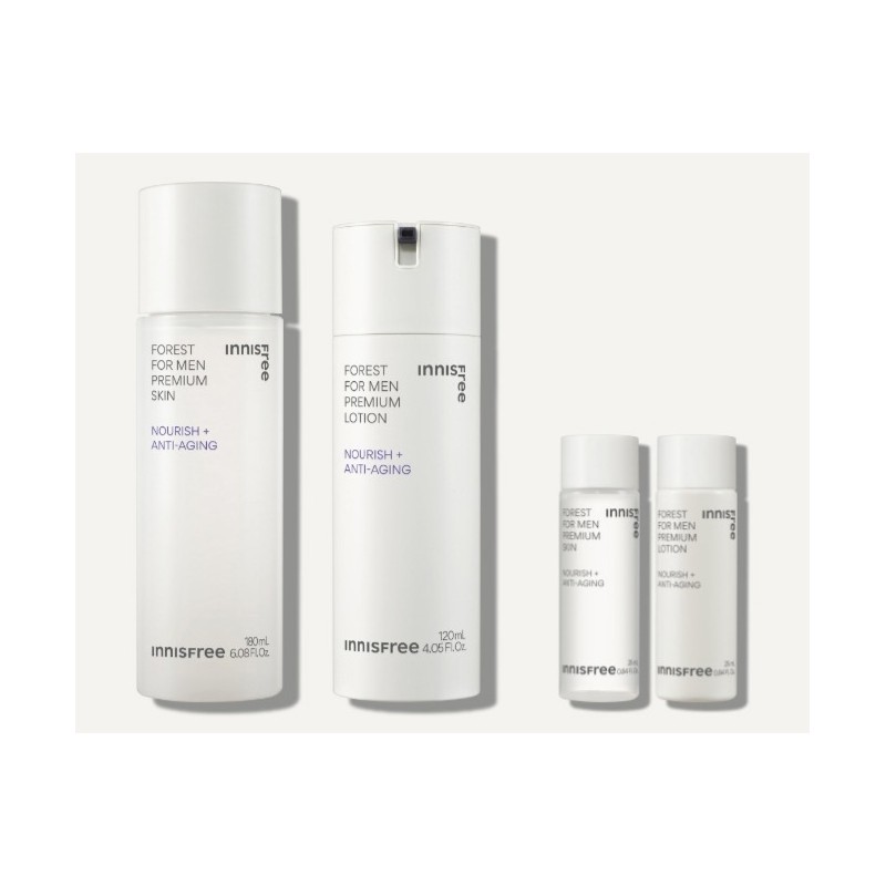 Innisfree Men's Forest Premium Skincare Set (2 Items)