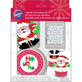Wilton Santa Cupcake Decorating Kit