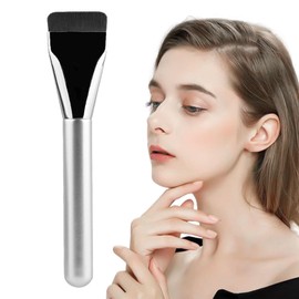 Foundation Makeup Pinsel, Foundation Pinsel Makeup Concealer Brush, Flacher Rouge Concealer Pinsel, Puderpinsel Ultra Dünn Make-up Pinsel für Flüssiger Fondation Damen