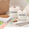 3x2 Inch Transparent Holographic Thermal Labels Stickers, Clear Self-Adhesive Direct