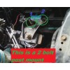 1320 driver side 2 bolt motor mount & bracket for
