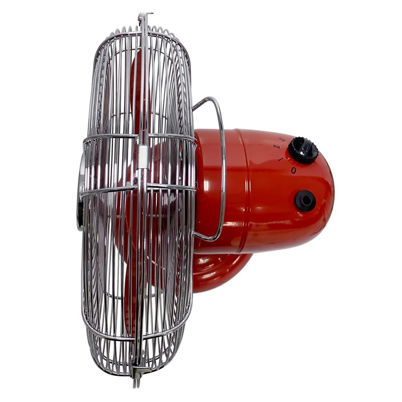 Good Housekeeping Retro 12" All-Metal Table Fan (92611) with 3