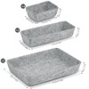 MOPLA Pack of 8 Felt Drawer Organiser System, Felt Basket