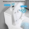 Touchless Toilet Flush Kit Automatic Toilet Flusher External Infrared Sensor
