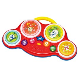 トイローヤル ワンワンとうーたんのリズムでタッチ ( 知育玩具 / 感性を育てる ) 赤ちゃん 子供 おもちゃ ( 楽器 / 音が鳴る ) 持ち運び