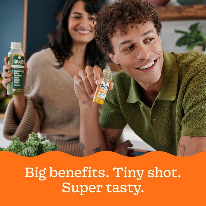 Suja Organic Immunity Defense Shot (30 Pack) with Turmeric and