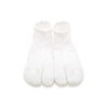 Soubien assort-tabi0006 Women's Socks, Stretch, Tabi Socks, White, Embroidery, Flower,