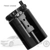 Universal Auto Oil Catch Can Breather Reservoir with Mounting Parts