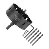 HARFINGTON Bi-Metal Hole Saw Kit 92mm (3-5/8") Hole Cutter Set