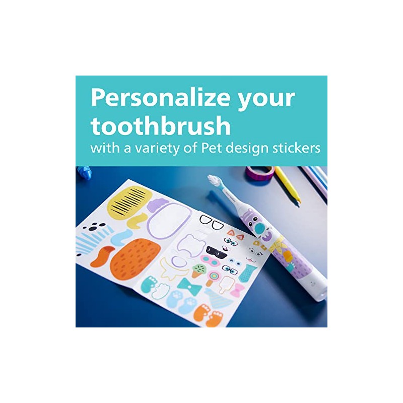Sonicare for Kids Design a Pet Edition, Brush Head Bundle