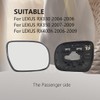 Passenger Side Mirror Replacement for Lexus RX330 2004-2006 RX350 2007-2009