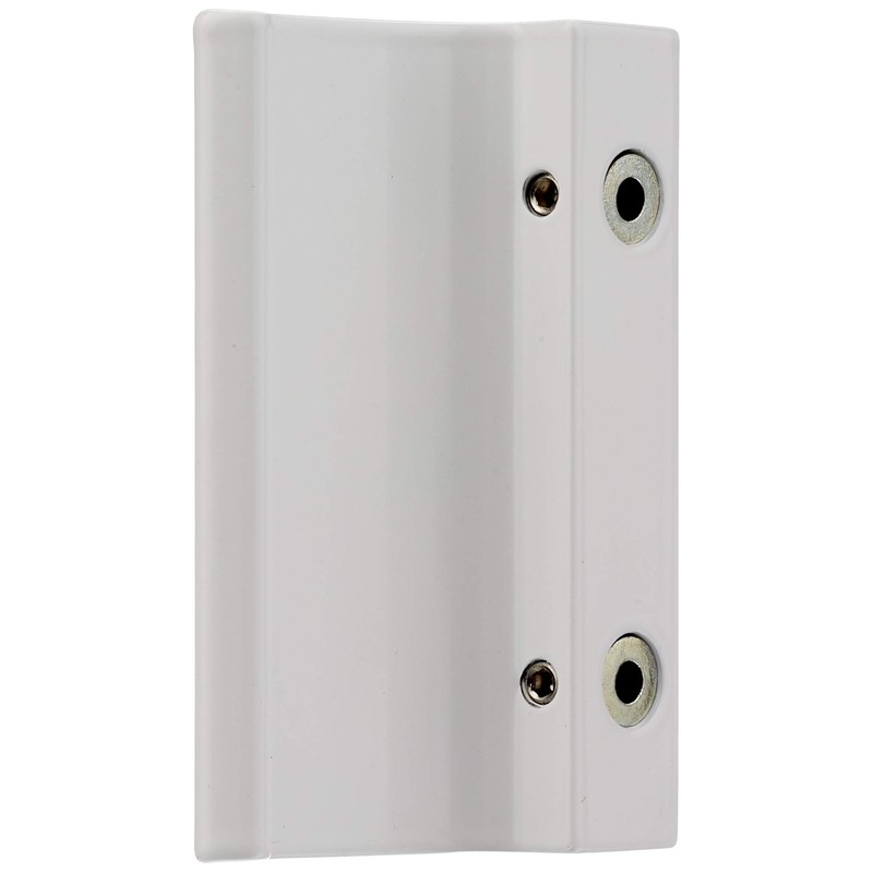 Balcony Pull Handle Patio Door Handle Deluxe Aluminium White