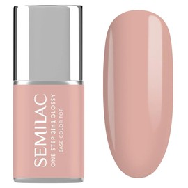 Semilac Smalto UV 3 in 1 One Step Glossy S450 Light Peach 7 ml