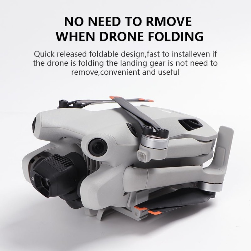 Hooshion Landing Gear for DJI Mini 4 Pro Drone –