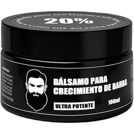 Estimulante de Barba, Bálsamo Para Crecimiento De Barba Ultra Potente, Crema Para Barba, Beard Growth Balm, Para una Barba y Cabello Más Gruesos y Lle