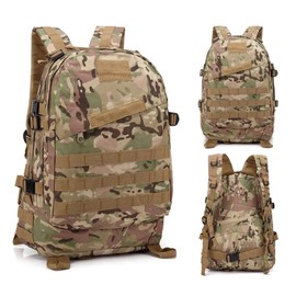 40L Camping Hiking Backpacks Camouflage Tactical Backpack Molle Rucksacks for Hiking Camping Travelling,CPcamouflage