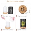 Essential Oil Diffuser Portable Remote Control Aroma Diffuser LED Light