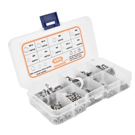 Spring Washers Spring Washers Stainless Steel Ultra Lightweight Heavy Duty M2 M2.5 M3 M4 M5 M6 M8 M10 M12 480pcs