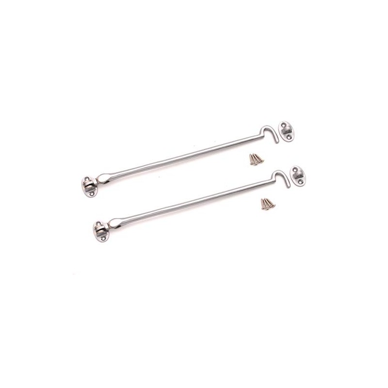 Pack of 2 x 12" (300mm) Heavy Duty Brass Cabin