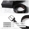Loyaly Men's Reversible Belt, Business, Genuine Leather, Black, Gentleman, Stylish,