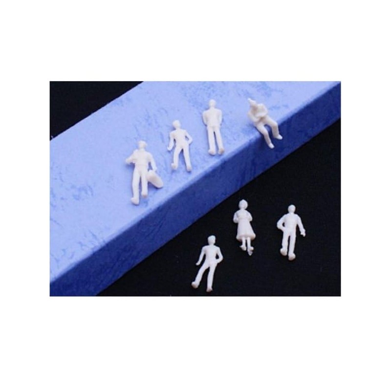 大容量 !! ジオラマ 模型 人 ミニフィギュア× 100体セット 【1:100】 プラモデル ジオラマ作成