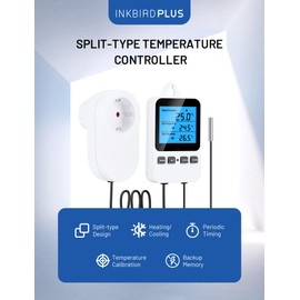 INKBIRDPULS Digital Temperature Controller Socket Ideal for Reptiles, Incubation, Aquarium, Home