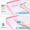 DOLLAR BOSS Glass Desk Whiteboard Small Dry Erase Board Desktop