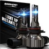RAMHORN 9005 Light bulbs, 300% brightness Upgraded, 1:1 Mini Size