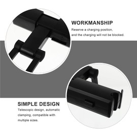 DOITOOL 1pc Car Phone Holder Rear Seat Back Support Phone Stand Tablet Bracket Easy to Install