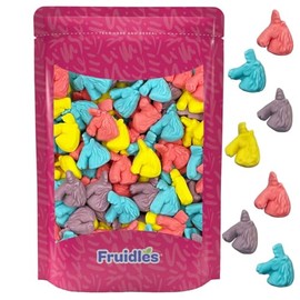 Fruidles Unicorn Gummi Candy, Delicious Assorted Colors & Fruit Flavors Gummies (4.4 Pounds)