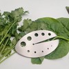 Herb Stripper, Stainless Steel Herb Leaf Stripping Tool, 11 holes